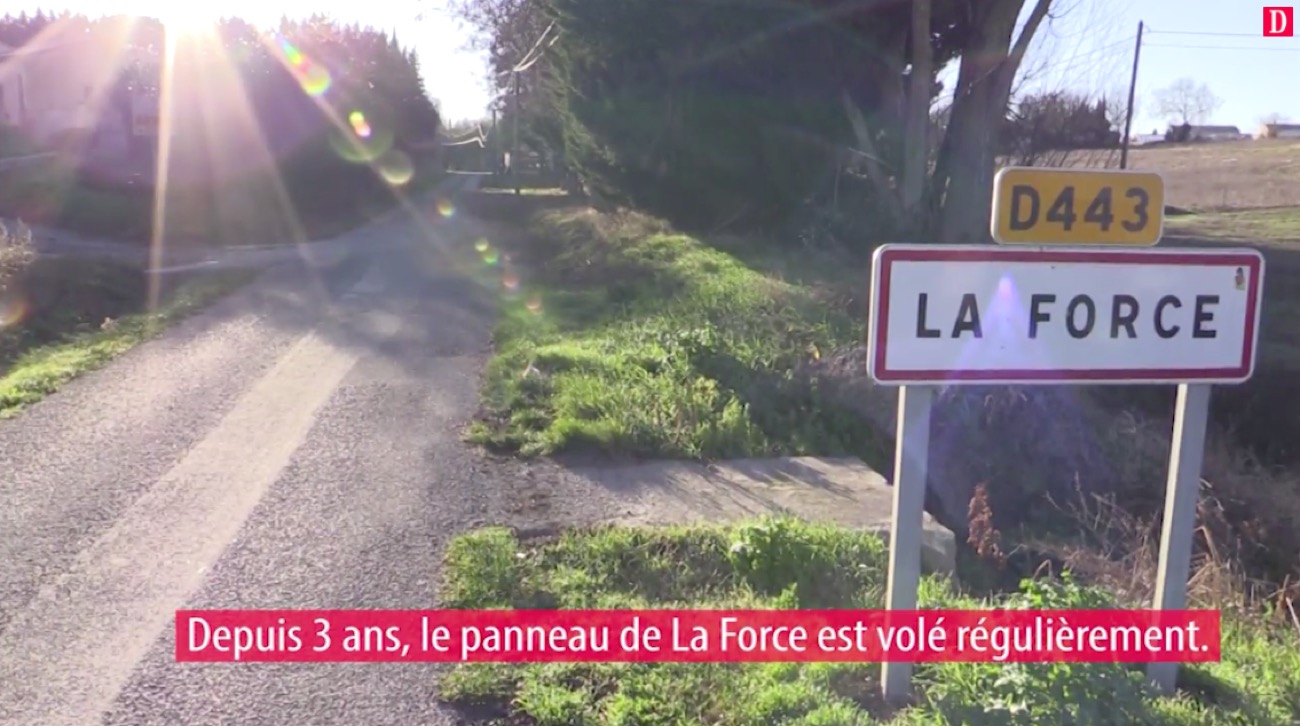 Aude - AUDE - LA FORCE -  Insolite - Les fans de Star Wars ne pourront plus voler les panneaux...