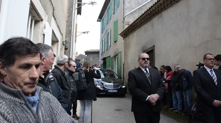 Aude - AUDE - OBSÈQUES DE JEAN MAZIÈRES À VILLEDUBERT