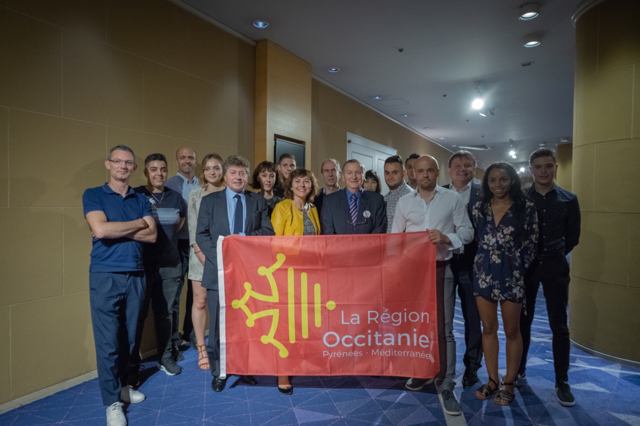 Occitanie - OCCITANIE - Mission au Japon : Carole Delga rencontre 7 apprentis accompagnés par la Région...