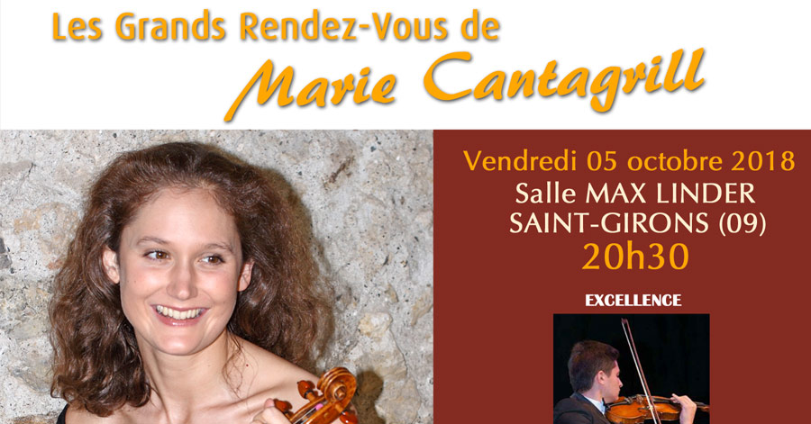 Saint Girons - ARIÈGE - ST-GIRONS - 7 jeunes  lauréats pour le 5ème Grand Rendez-Vous de Marie Cantagrill !