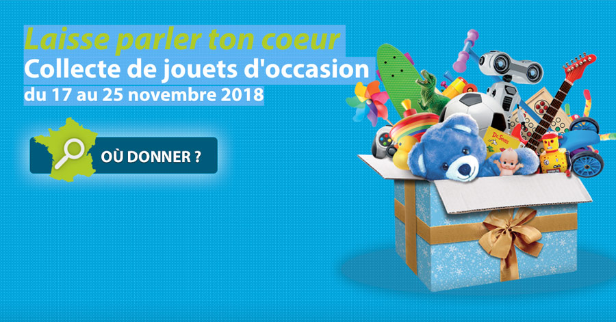 Beaucaire - GARD - BEAUCAIRE - Laissez parler votre cœur - une collecte de jouets d’occasion