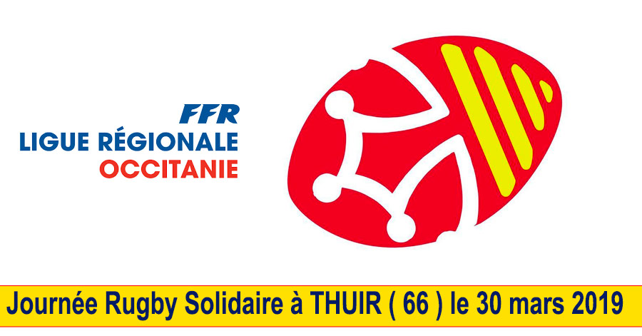 Thuir - THUIR ( 66 ) Journée Rugby Solidaire Samedi 30 Mars
