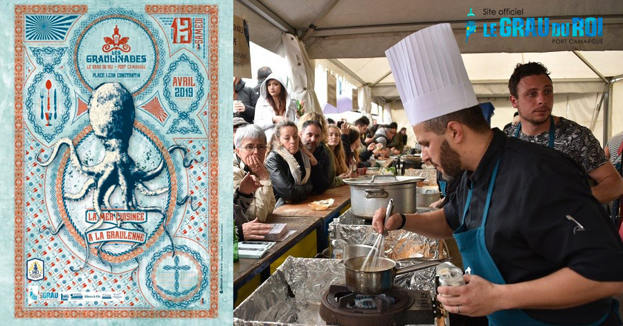 Le Grau du Roi - GARD - LE-GRAU-DU-ROI - 9e édition LES GRAULINADES - CUISINE LOCALE - Samedi 13 avril 2019