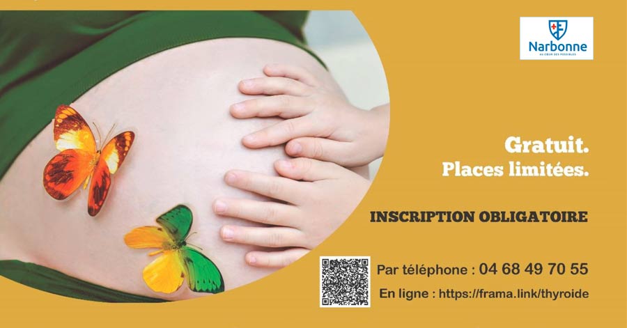 Narbonne - AUDE - NARBONNE - Colloque national Malades de la thyroïde: malades de l'environnement? - Le 13 juin 2019
