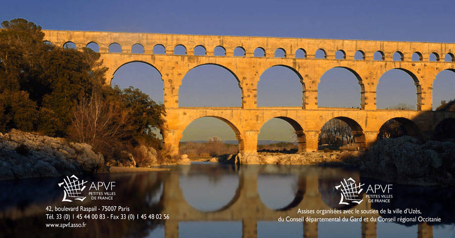 Uzès - GARD - UZÈS - XXIIèmes Assises de l'ASSOCIATION DES PETITES VILLES DE FRANCE - 19 et 20 septembre 2019