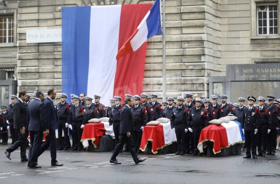 Grau du Roi - Attentat Préfecture de Police de Paris : hommage aux victimes Mercredi 9 Octobre à 12h,