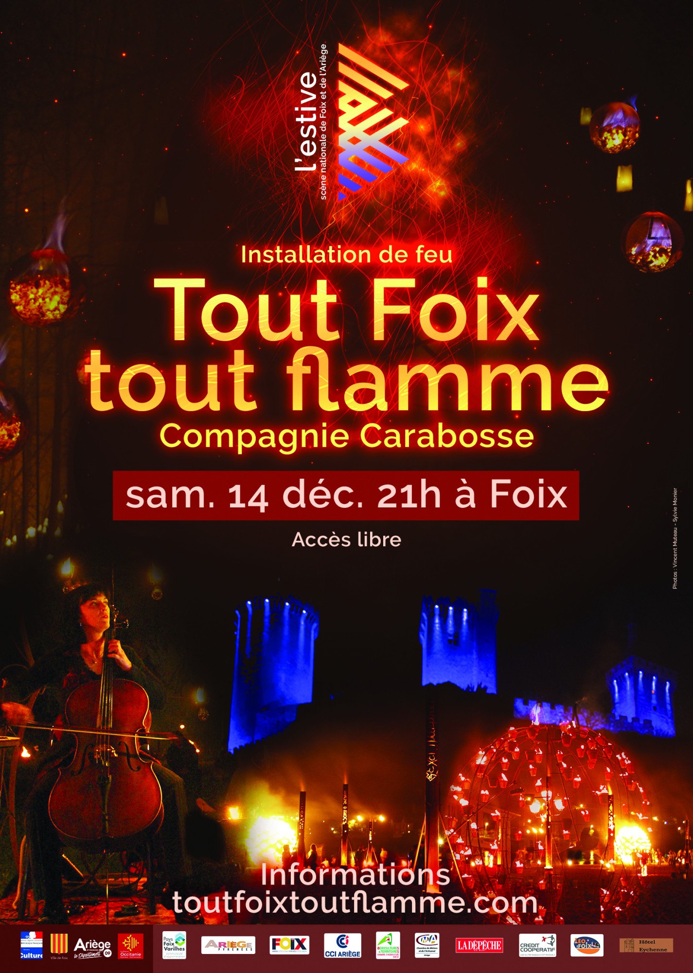Foix - « TOUT FOIX TOUT FLAMME » Nouvelle édition le 14 décembre 2019 !