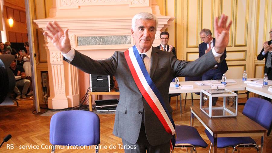 Hautes-Pyrénées - Gérard Trémège Maire de Tarbes s'exprime après sa réélection !