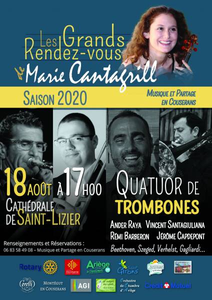 Ariège -  Le Festival « Les grands Rendez-Vous de Marie Cantagrill » à Saint- Lizier-Août 2020