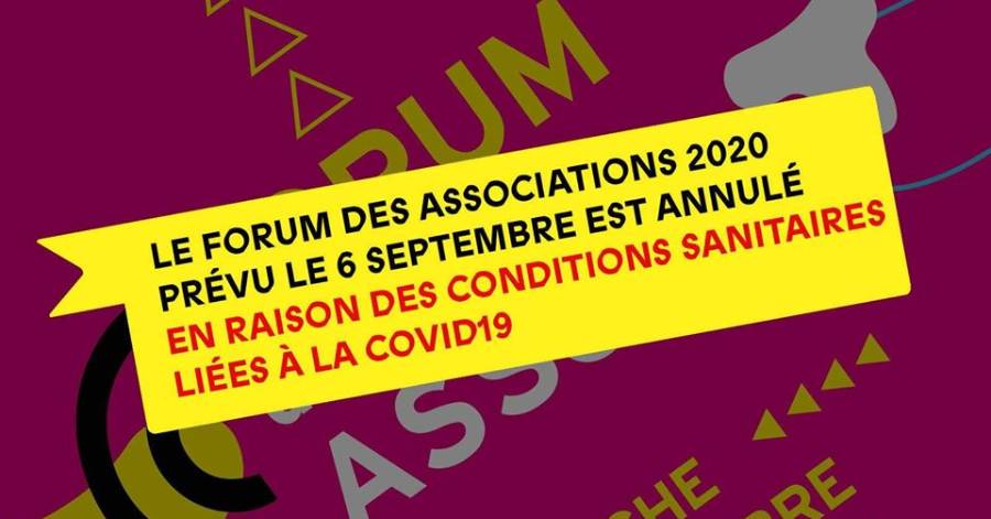 Saint-Jean-de-Védas - Le forum des associations annulé !