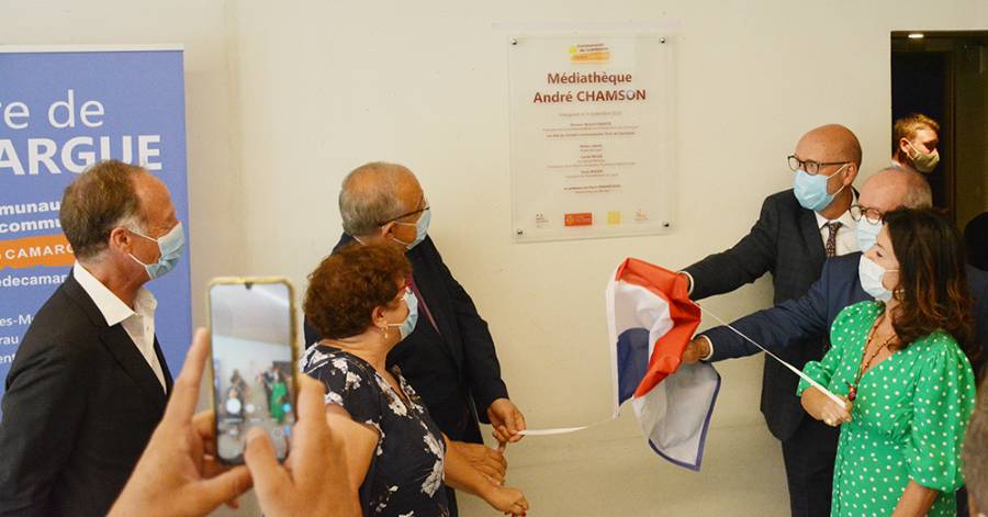 Aigues Mortes  - La médiathèque intercommunale André Chamson a été inaugurée