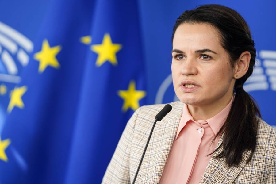 - Sviatlana Tsikhanouskaya appelle les députés à soutenir le peuple du Bélarus