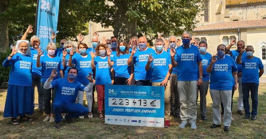 Palavas-les-Flots - 223 413 € collectés par les 24H Saint-Pierre pour les enfants malades ou en situation de handicap !