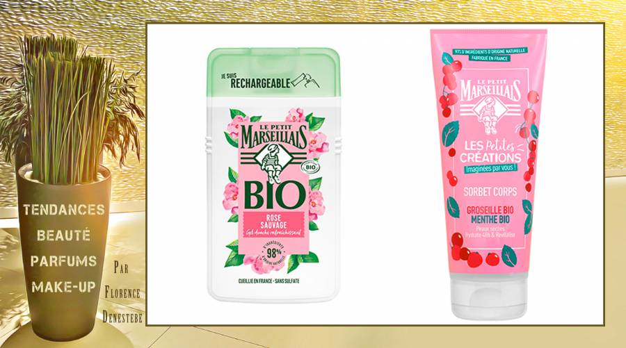 LE PETIT MARSEILLAIS : Une nouvelle gamme de Gels Douche et un Sorbet pour le corps à la Groseille bio et Menthe bio