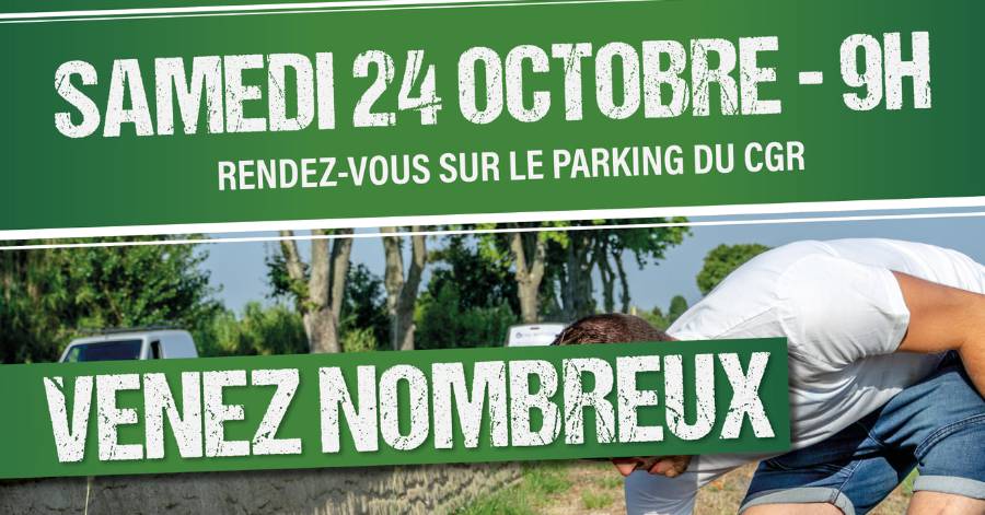 Villeneuve-lès-Béziers - Opération de ramassage de déchets le 24 octobre !