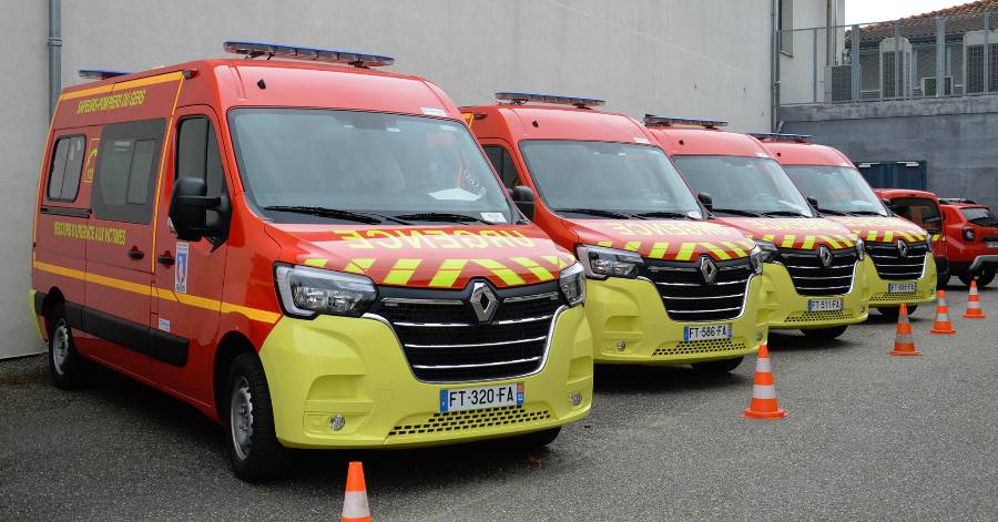 Gers - 6 nouveaux véhicules d'incendie et de secours livrés