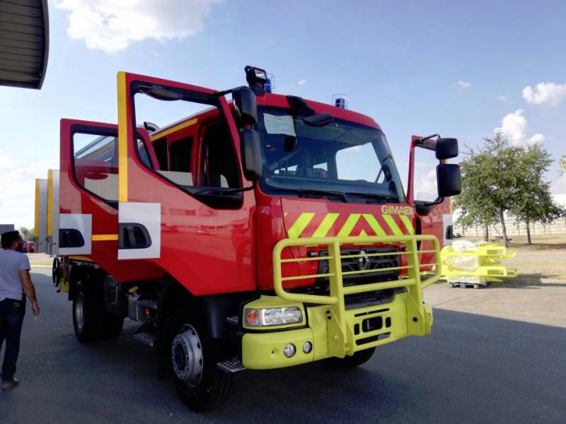 Gers - 6 nouveaux véhicules d'incendie et de secours livrés