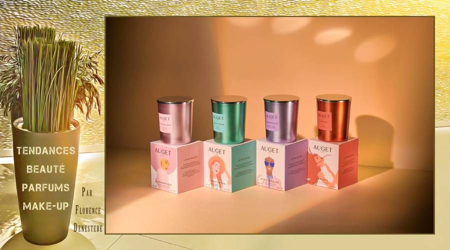 AUGET dévoile une sélection de bougies naturelles Premium et Made in France qui vont enchanter Noël