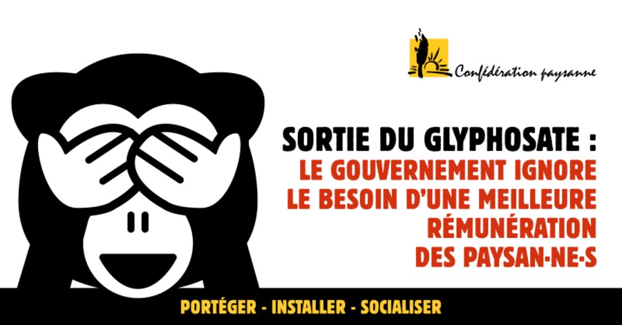 Aude - Glyphosate : La stratégie du gouvernement pour ne rien changer