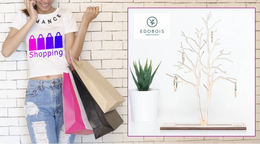 Edobois, l'arbre à bijoux design, éco-responsable et Made in France, présente sa sélection de 5 arbres à bijoux pour Noël
