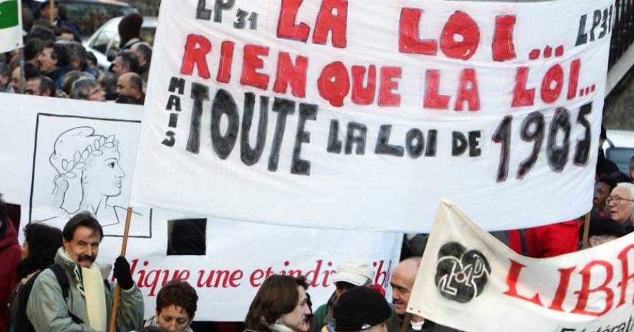 Montpellier - La Libre Pensée ne signera pas la Charte de la honte