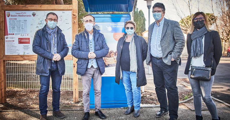 Servian - Installation d'une borne interactive : retrouvez toutes les infos du Biterrois !