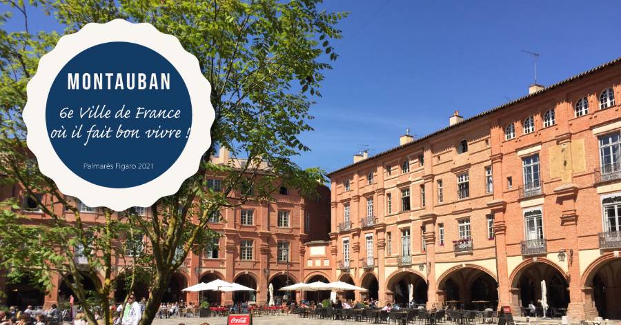 Montauban - Palmarès Le Figaro 2021 : Montauban dans le top des villes où il fait bon vivre !