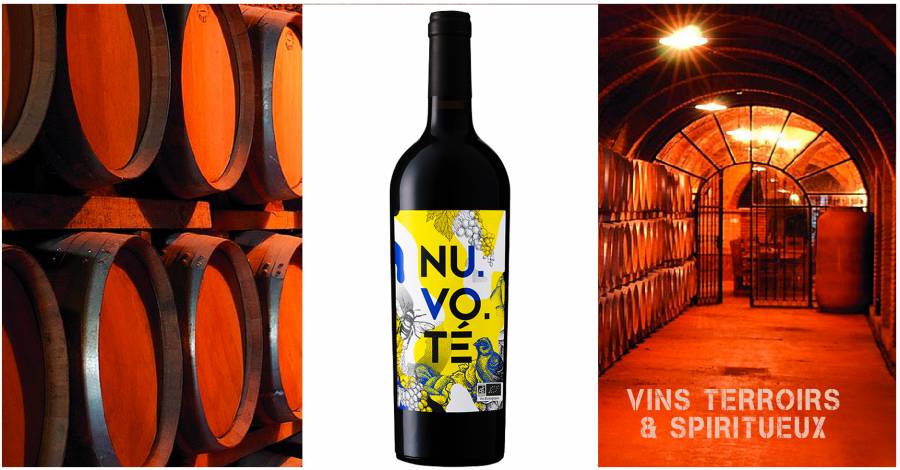 NU.VO.TE - ROUGE - VIN DE FRANCE - VIN BIOLOGIQUE