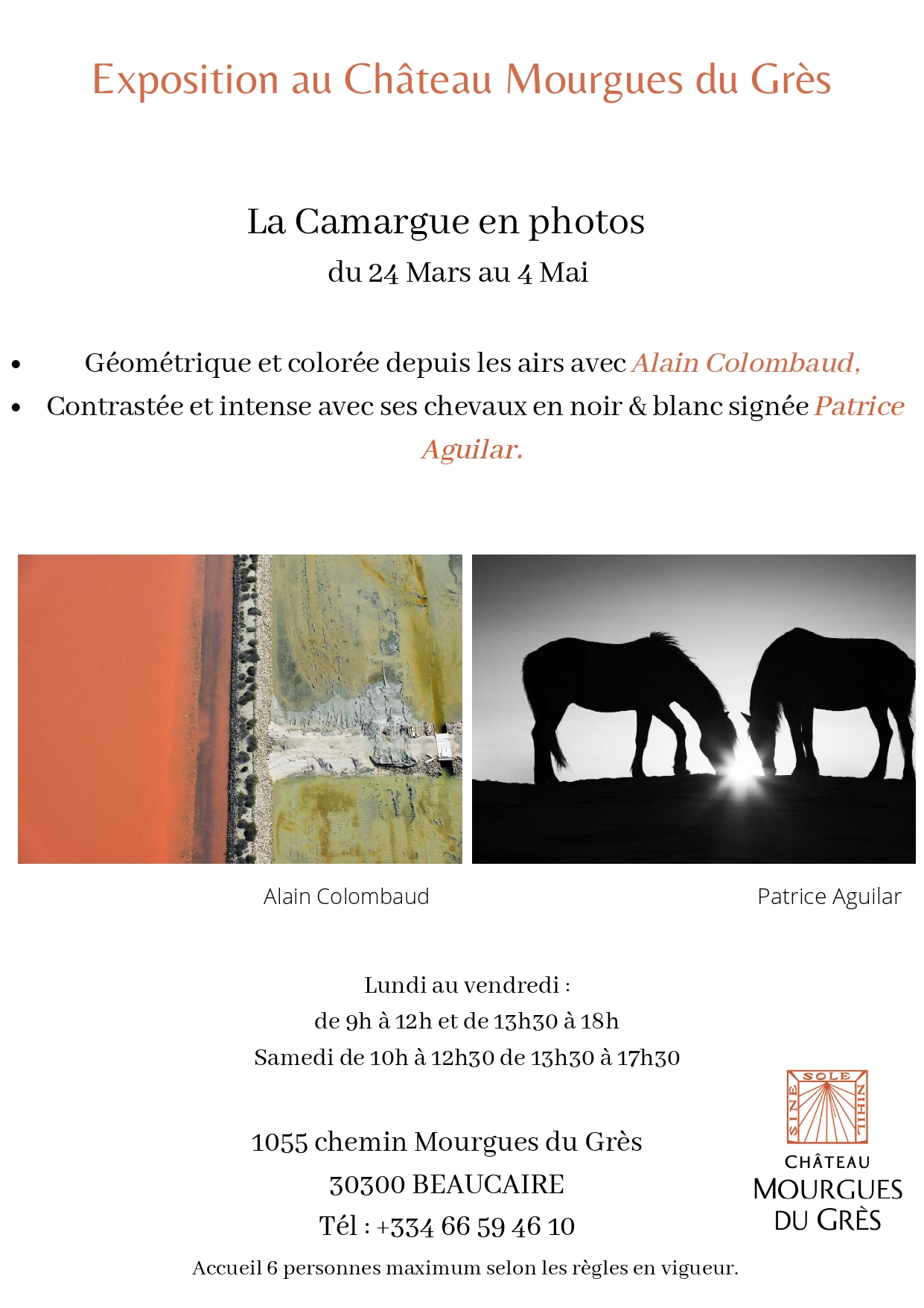 Gard - La Camargue en photos au Château Mourgues du Grès