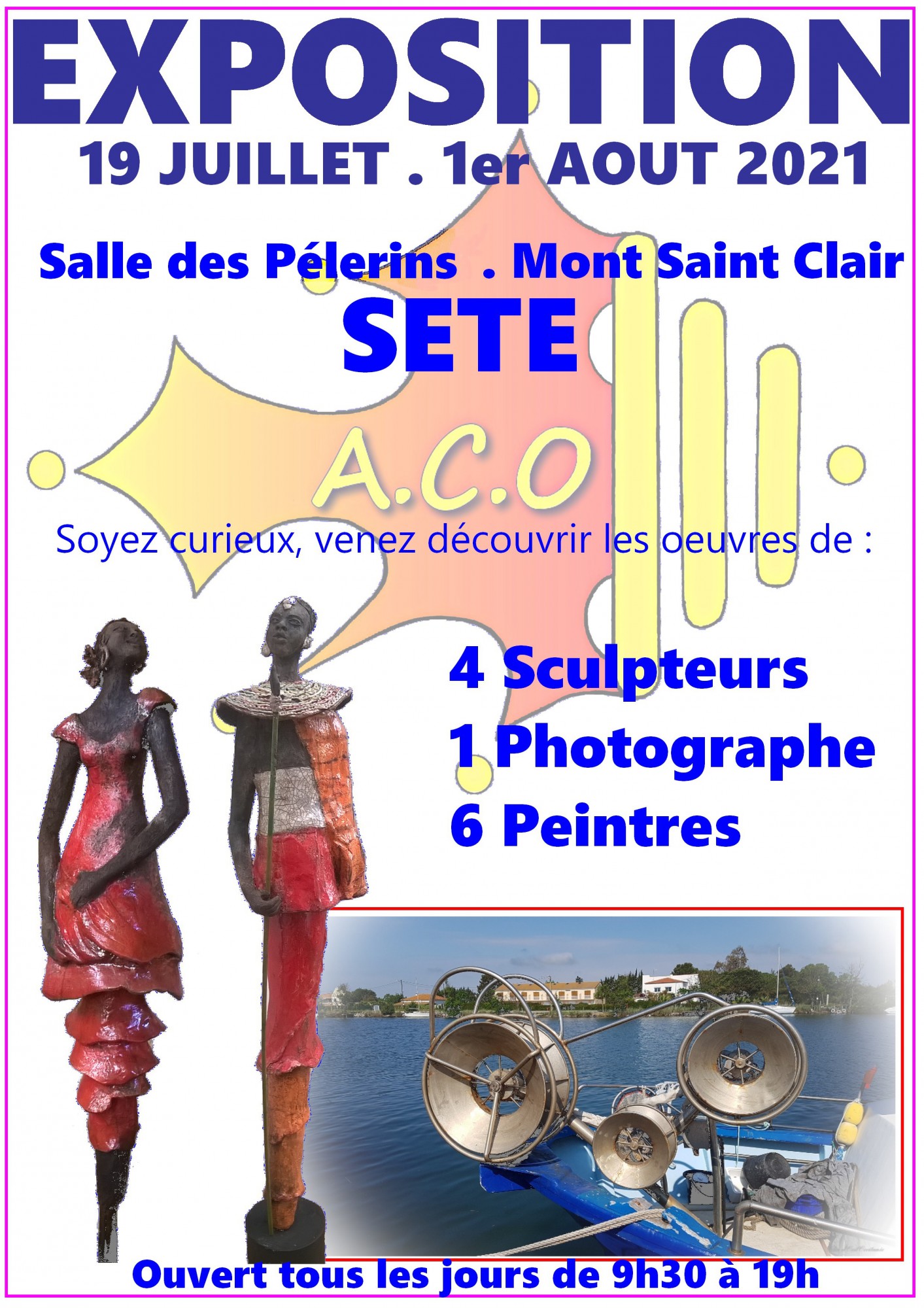 Sète - Expositions des Artistes Contemporains d'Occitanie