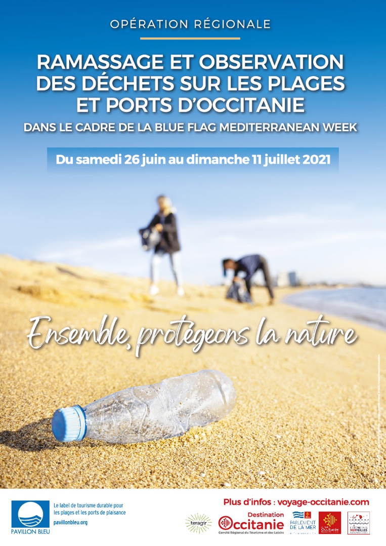 Frontignan - L'opération régionale de collecte et d'observation de déchets sur le littoral