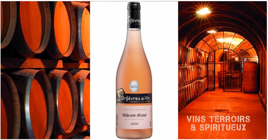 Les Orfèvres du Vin : Mâcon Rosé 2020 - Avec ce rosé médaillé, l'été peut joyeusement commencer !