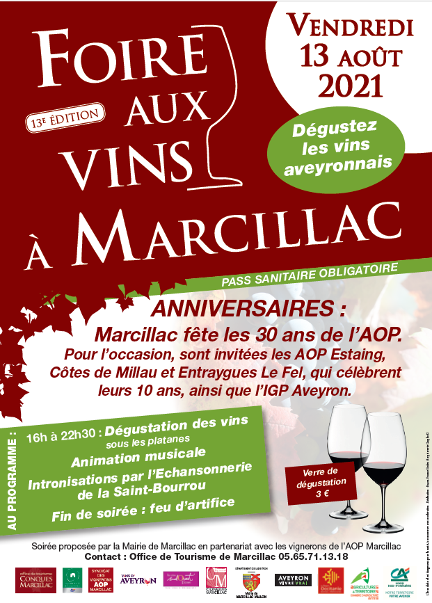 Aveyron - 13e édition de la Foire aux Vins de Marcillac