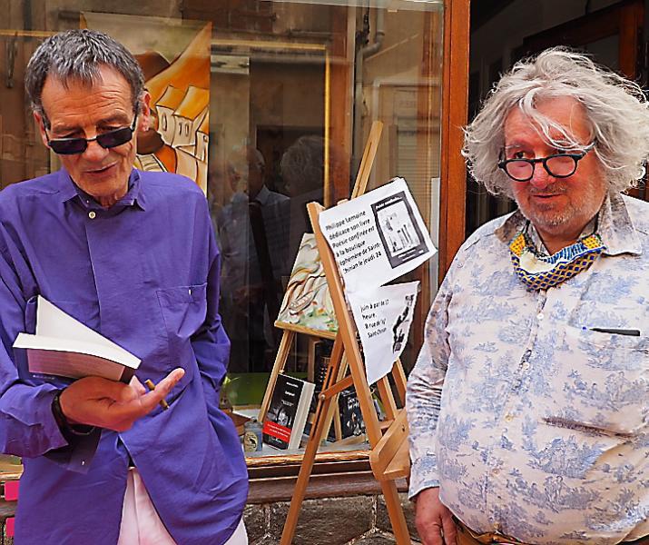 Saint-Chinian - Dédicaces d'auteurs en août à la librairie éphémère