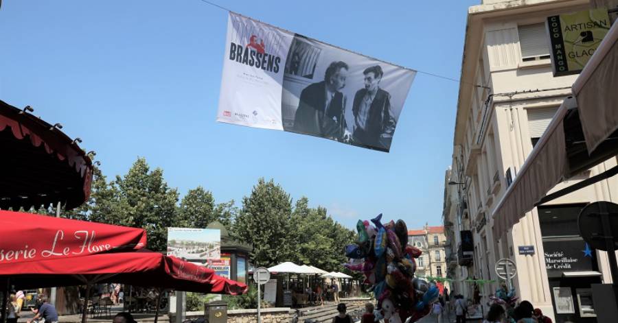 Sète - Paris Match organise une exposition itinérante en ville sur la vie de Brassens