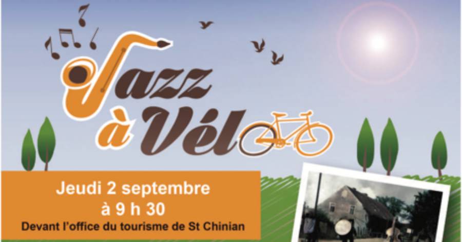 Saint-Chinian - Jazz en plein air et à vélo… Il reste des places !