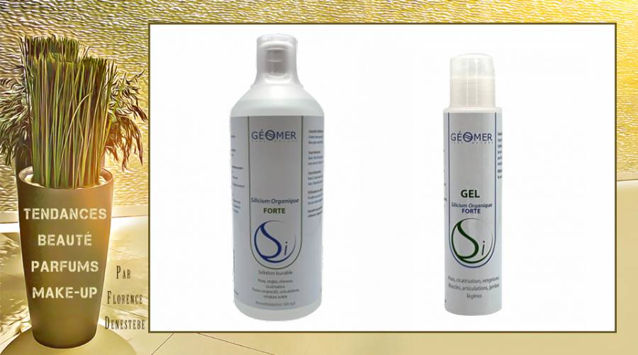 Géomer, laboratoire de cosmétiques naturels énergétiques, enrichit sa gamme de produits en proposant une solution buvable dont la concentration en silicium organique est maximale