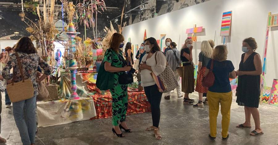 Sète - Vernissage de l'exposition de Manuel Pomar à la Chapelle du quartier haut