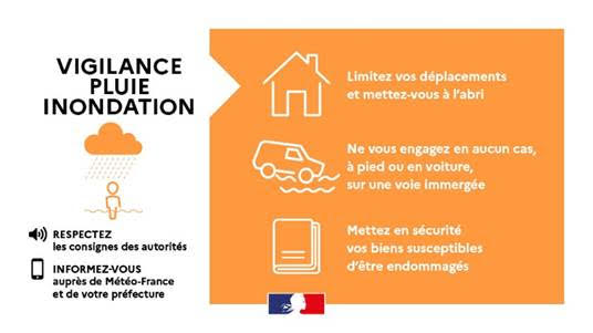 Hérault - Vigilance orange orage et pluie-inondation ce 15 septembre 2021