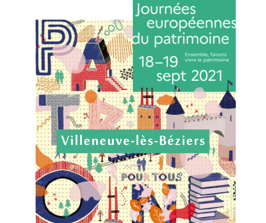 Villeneuve-lès-Béziers - Journées du Patrimoine : le programme de Villeneuve-lès-Béziers !  