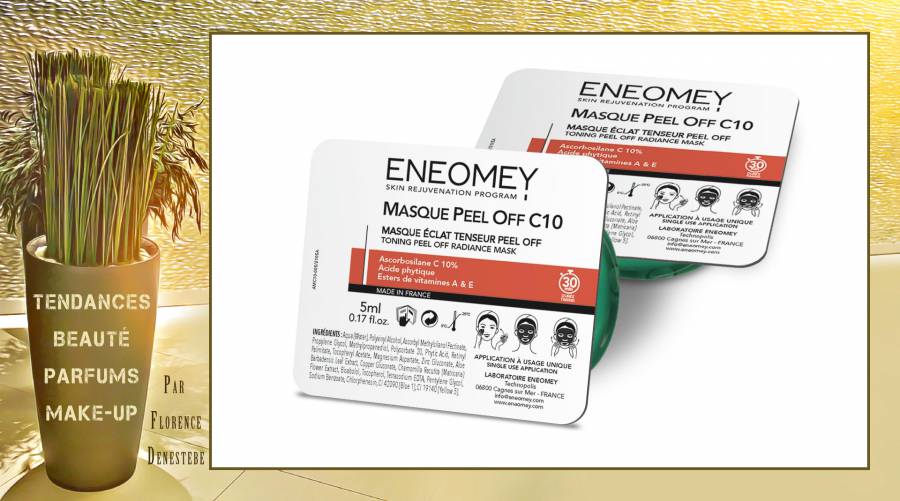ENEOMEY - Masque peel off C10 Masque - Éclat tenseur Peel Off