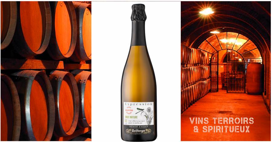 WOLFBERGER présente un Crémant brut nature sans sulfites ajoutés