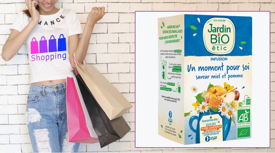 Jardin Bio étic signe une jolie gamme de thé et infusion vrac