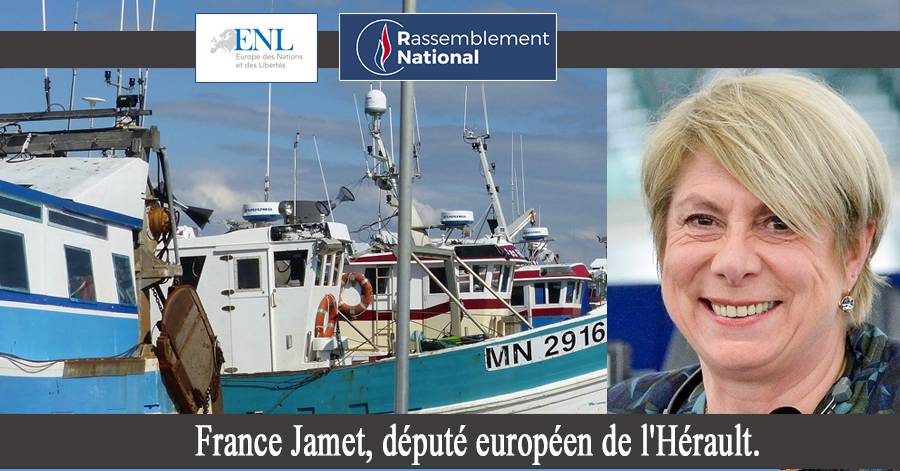  - Réduction des flottes de pêche françaises : le fatalisme du ministre de la pêche est révoltant ! par  France Jamet, député européen de l'Hérault.