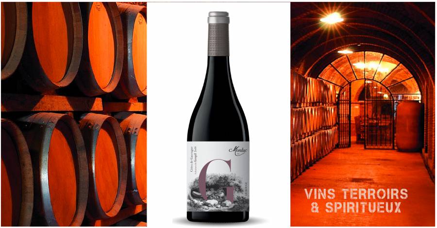 Monluc 1615 - AUBAINES DE GOUPIL ROUGE - CÔTES DE GASCOGNE INDICATION GÉOGRAPHIQUE PROTÉGÉE