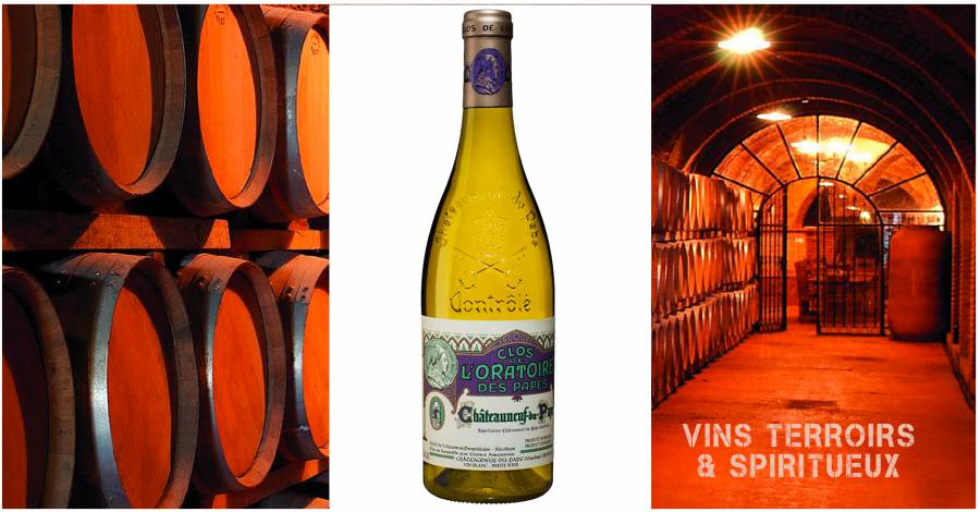 Une fin d'année pleine de fraîcheur AVEC UN CHATEAUNEUF-DU-PAPE... Le Clos de l'Ortoire des Papes - Blanc 2019