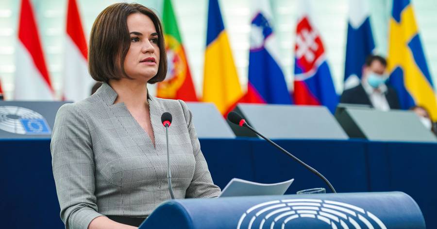  - Sviatlana Tsikhanouskaya: ‘‘L'Europe doit faire face à l'autocratie de façon plus proactive''