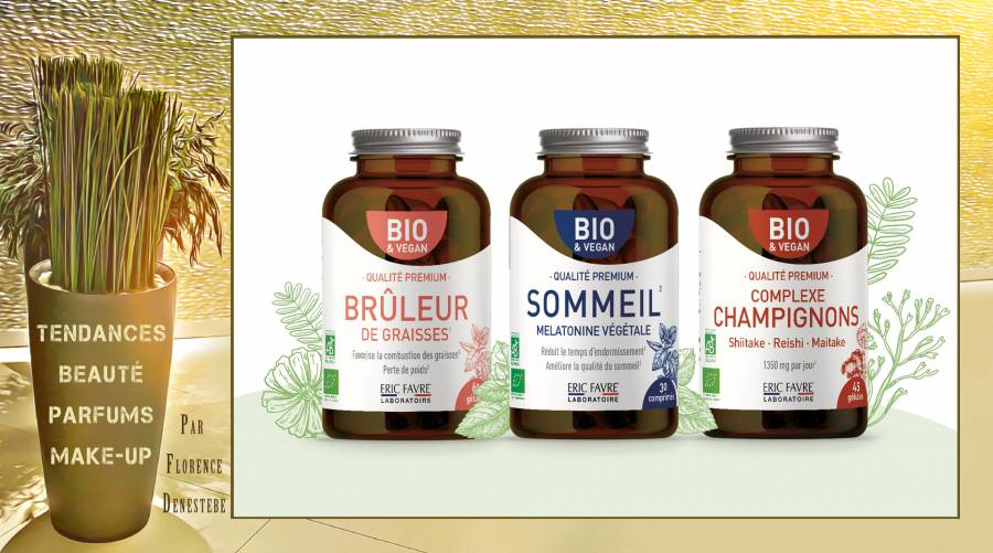 La marque Éric Favre Laboratoire lance sa nouvelle gamme de compléments alimentaires et d'infusions bio et écoresponsables