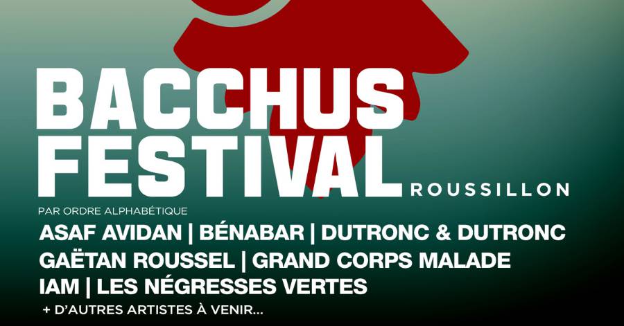 Argeles-sur-Mer - Naissance du Bacchus Festival du 16 au 18 juin 2022 !