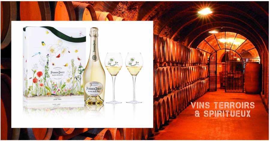 A L' OCCASION DE LA FIN D'ANNÉE , CHAMPAGNE PERRIER-JOUËT RENOUVELLE SA COLLABORATION AVEC LE DUO DE DESIGNERS MISCHER'TRAXLER